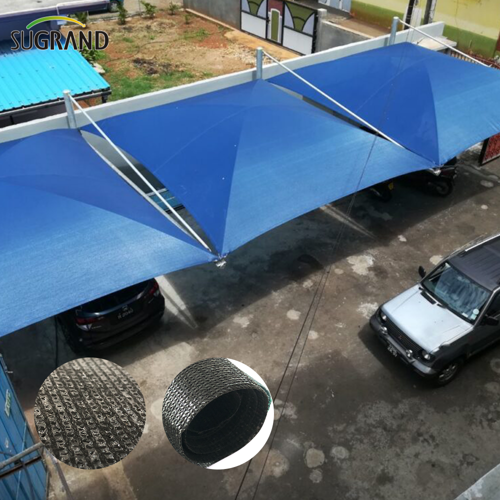 Backyard Black Waterproof Sun Shade Shade Sail Block Net 