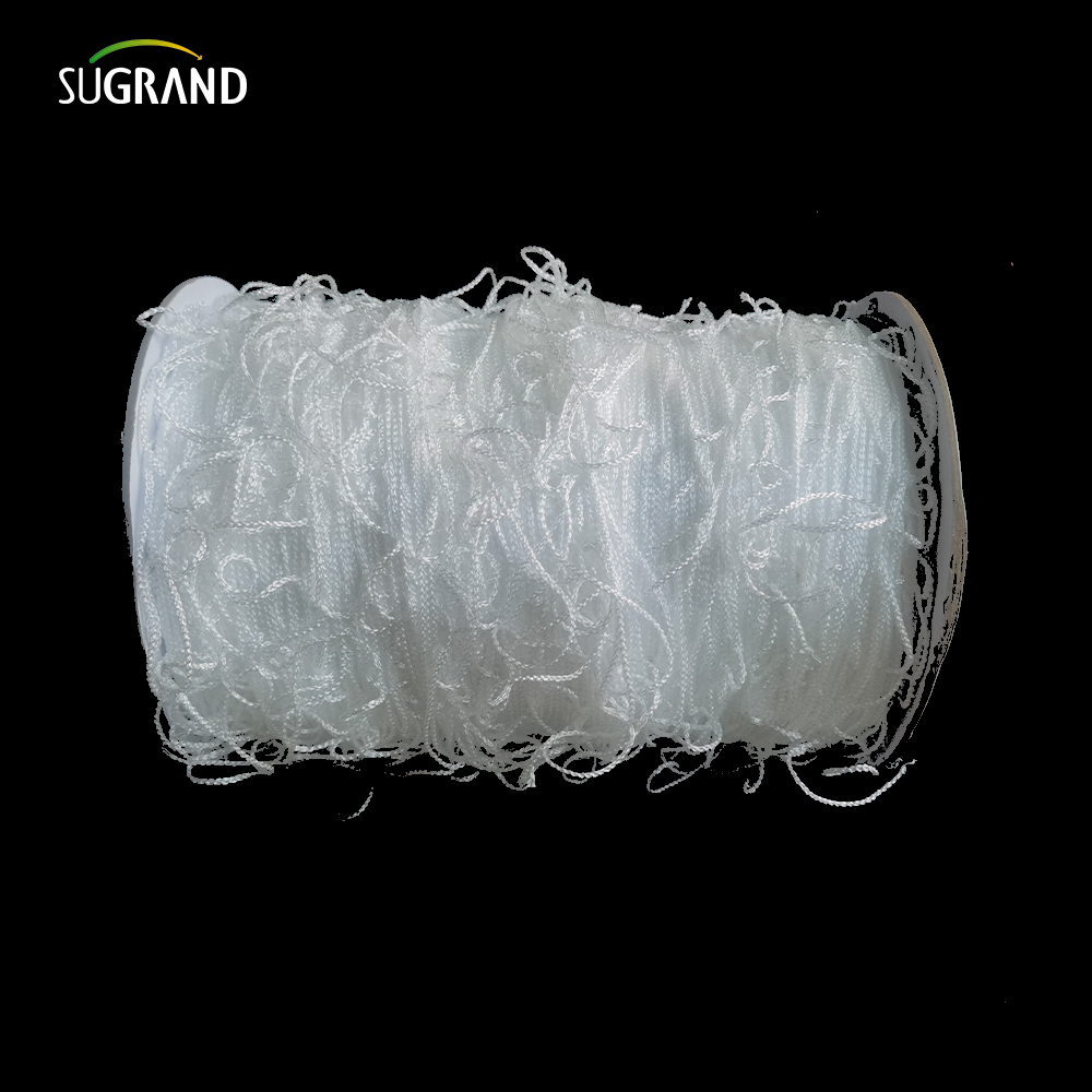 Supporto per piante di nylon bianco all'ingrosso Trellis reti da 5x15 piedi da 6 'mesh per l'arrampicata