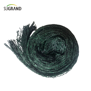 Repubblica ceca 100% HDPE+UV 25GSM 20*20mm Mesh 5*6/12M Agricoltura verde nero Cattura della nebbia di uccelli