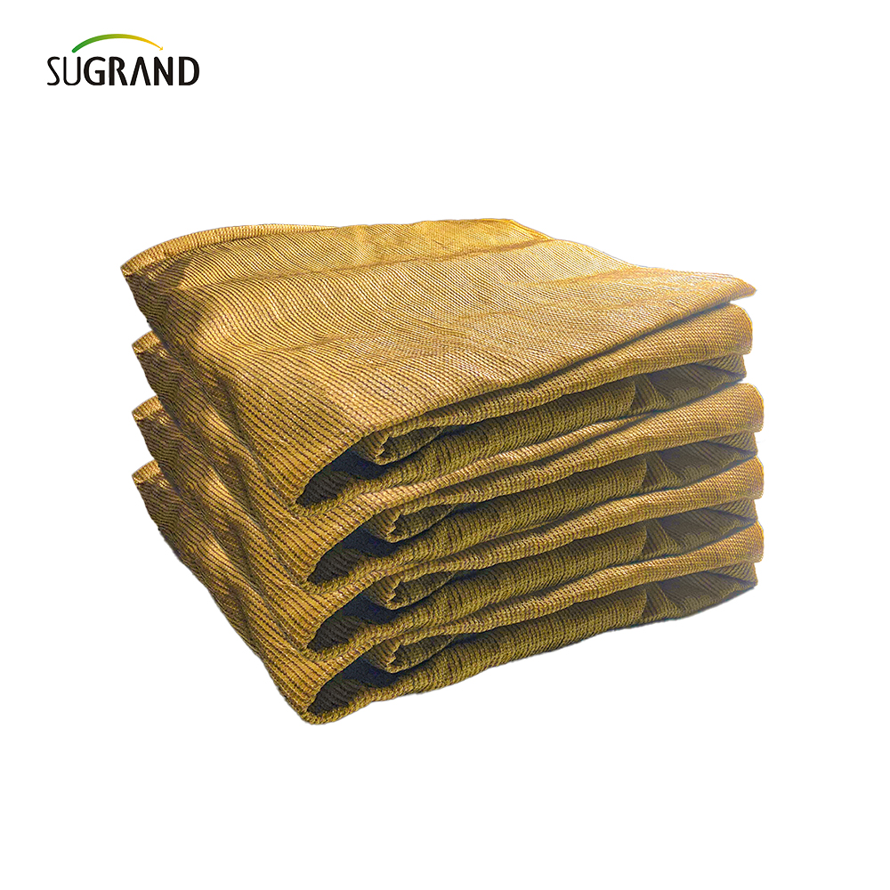 Rete paralume fettuccia tre aghi verde limone