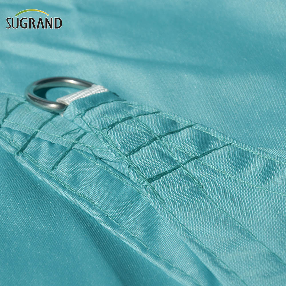 100% Virgin Hdpe Anti UV Green Sun Shade Sail Outdoor 