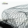 Netting di uccelli estruso verde nero per giardino proteggere le piante vegetali frutta