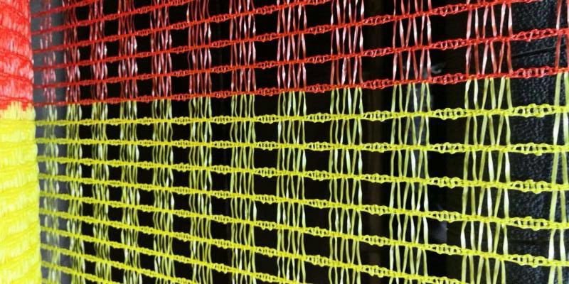 60 gsm Giallo e arancione AVVERTENZA NET