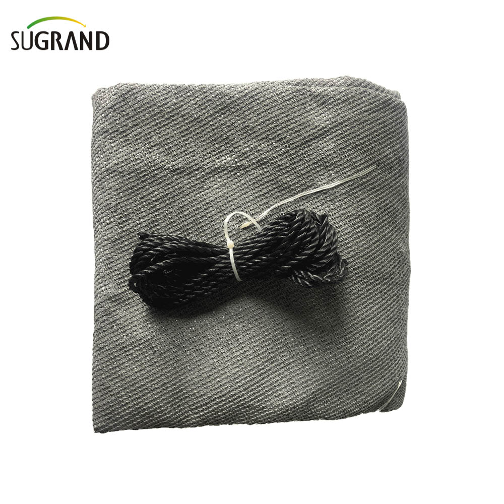 HDPE Outdoor Sun Shade Sails Balcony Shade Vason con lampada 