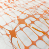Refing arancione arancione da 1x50 m di recinzione in rete di plastica
