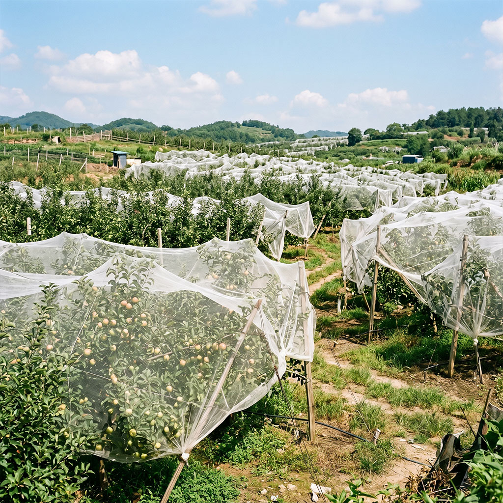 Rete anti-insetti in HDPE 40 Mesh per ortaggi in serra