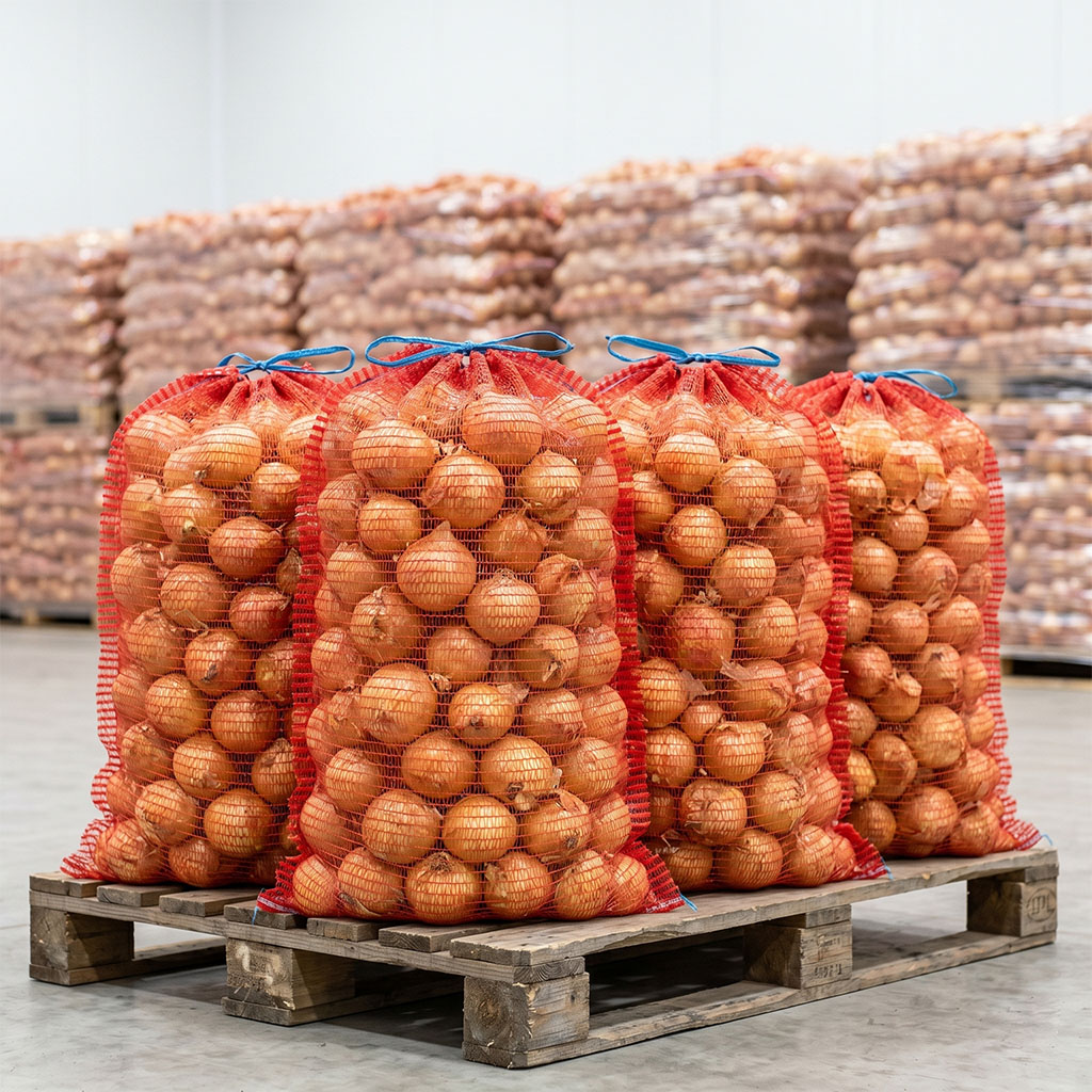 Sacchi per cipolle 2026: una guida ai sacchetti a rete per prodotti agricoli
