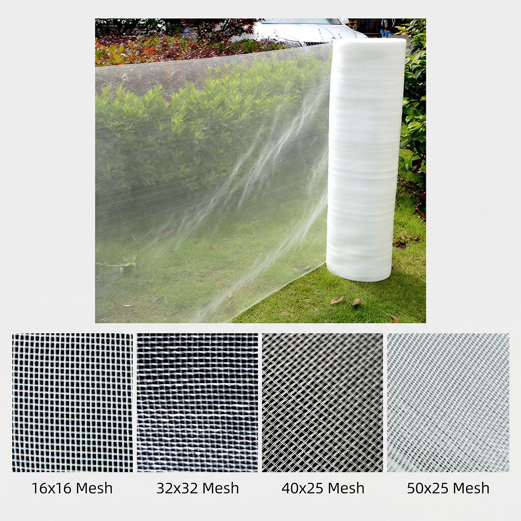 Rete anti-insetti in HDPE stabilizzata ai raggi UV all'ingrosso